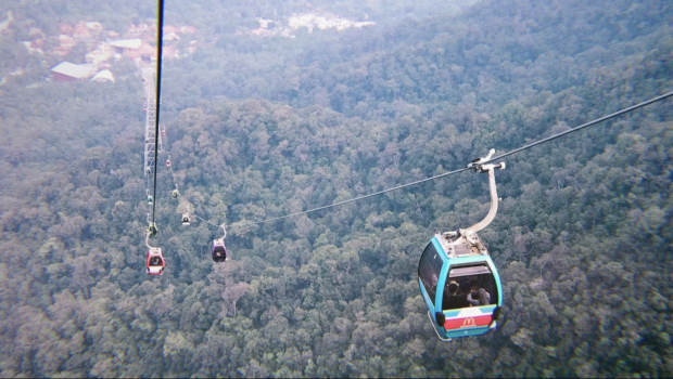 Langkawi SkyCab to the SkyBridge